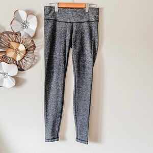 Lululemon Wunder Under Pant - Heahtered Herringbone - Size 8